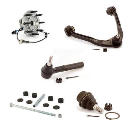 Front Right Bearing Link kit Upper Arm Lower Ball Joint Outer Tie Rod Kit For