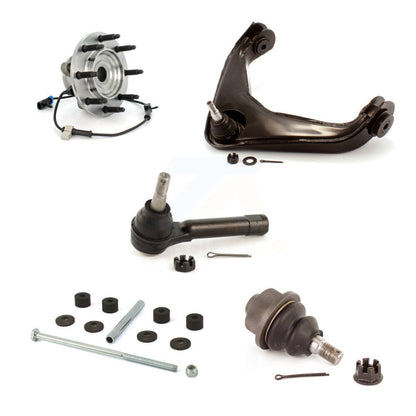 Front Right Bearing Link kit Upper Arm Lower Ball Joint Outer Tie Rod Kit For