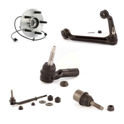 Front Right Bearing Link kit Upper Arm Lower Ball Joint Outer Tie Rod Kit For