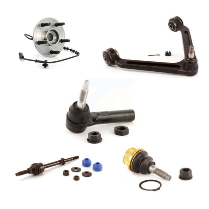 Front Right Bearing Link kit Upper Arm Lower Ball Joint Outer Tie Rod Kit For