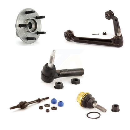 Front Right Bearing Link kit Upper Arm Lower Ball Joint Outer Tie Rod Kit For