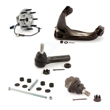 Front Right Bearing Link kit Upper Arm Lower Ball Joint Outer Tie Rod Kit For