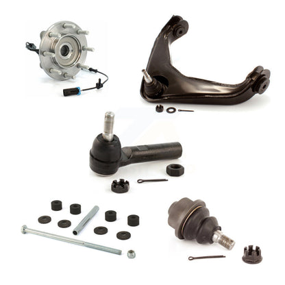 Front Right Bearing Link kit Upper Arm Lower Ball Joint Outer Tie Rod Kit For