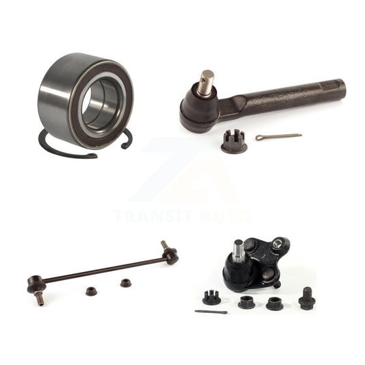 Bearing Link kit Lower Ball Joint & Outer Tie Rod Front Left Kit For Honda CR-V
