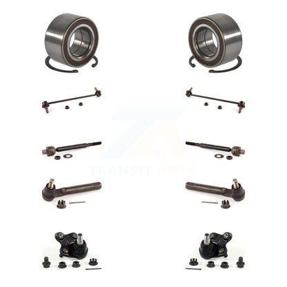 Wheel Bearing Lower Ball Joint Outer Inner Tie Rod Link Front Kit For Honda CR-V