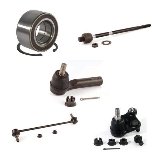 Bearing Link kit Lower Ball Joint & Outer Inner Tie Rod End Front Right Kit For