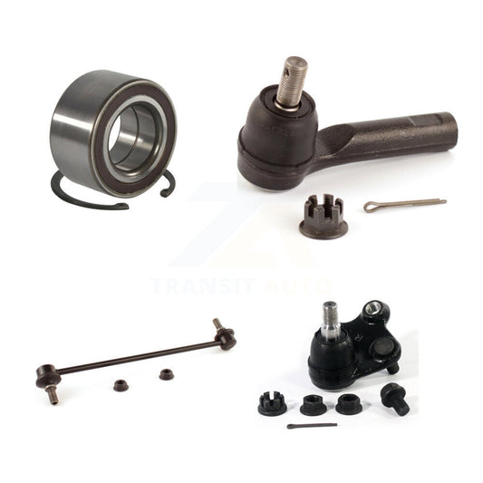 Bearing Link kit Lower Ball Joint & Outer Tie Rod Front Right Kit For Honda CR-V
