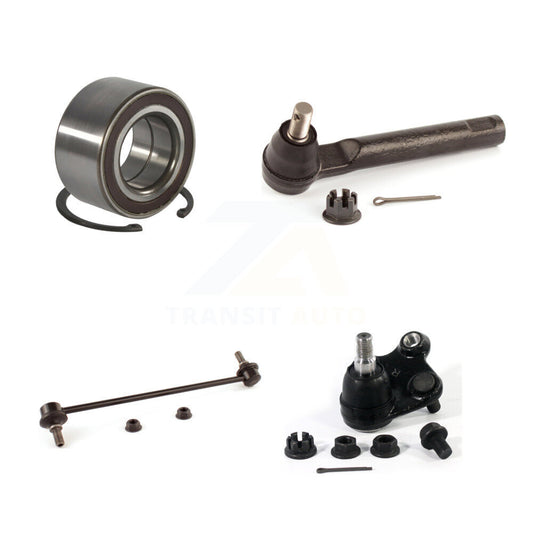 Bearing Link kit Lower Ball Joint & Outer Tie Rod Front Right Kit For Honda CR-V