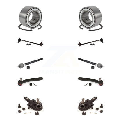 Bearing Lower Ball Joint Outer Inner Tie Rod & Link Front Kit For Toyota Sienna