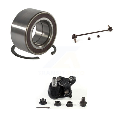 Wheel Bearing Link kit Lower Ball Joint Front Left Kit For 2010-2011 Honda CR-V