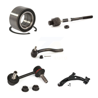 Bearing Link kit Lower Control Arm With Ball Joint Outer Inner Tie Rod Front Left Kit For