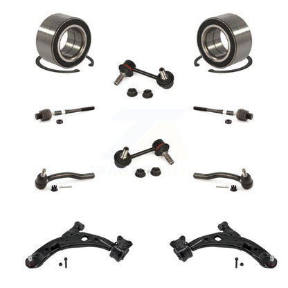 Bearing Lower Control Arm Outer Inner Tie Rod End Link Front Kit For Mazda CX-9