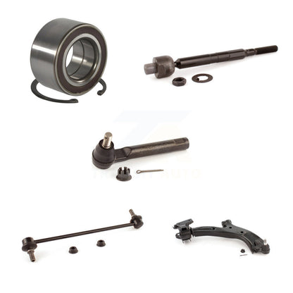 Bearing Link kit Lower Control Arm With Ball Joint Outer Inner Tie Rod Front Right Kit For