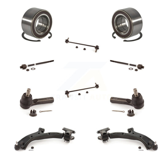 Bearing Lower Control Arm Outer Inner Tie Rod End Link Front Kit For Honda CR-V