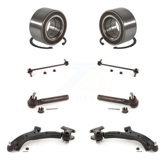 Bearing Lower Control Arm Outer Tie Rod End Link Front Kit (8Pc) For Honda CR-V