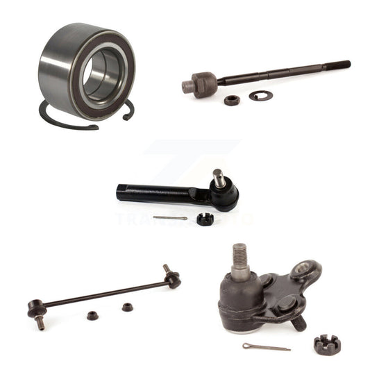 Bearing Link kit Lower Ball Joint & Outer Inner Tie Rod Front Kit For Acura RDX