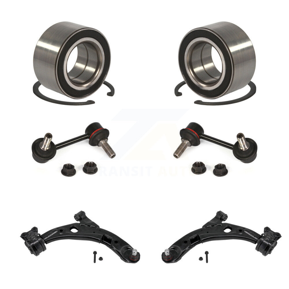 Bearing Lower Control Arm with BJ Link Front Kit (6Pc) For 2007-2015 Mazda CX-9