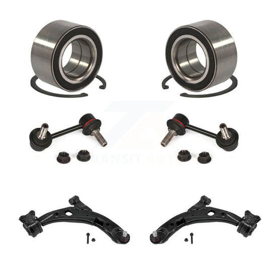 Bearing Lower Control Arm with BJ Link Front Kit (6Pc) For 2007-2015 Mazda CX-9
