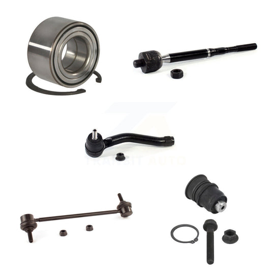 Bearing Link kit Lower Ball Joint Outer Inner Tie Rod Front Left Kit For Nissan