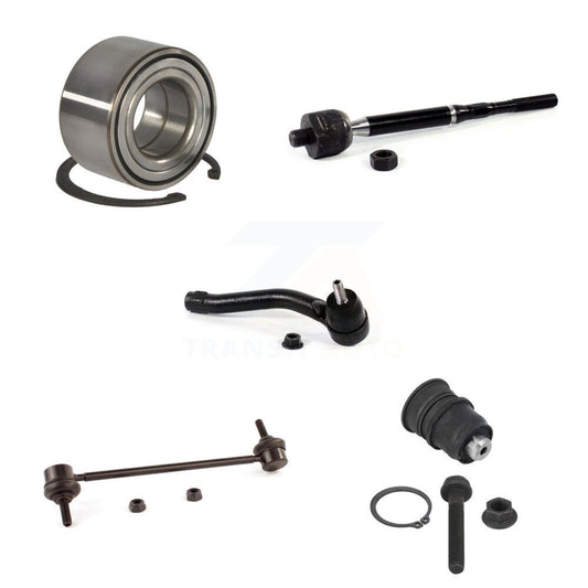 Bearing Link kit Lower Ball Joint Outer Inner Tie Rod Front Right Kit For Nissan
