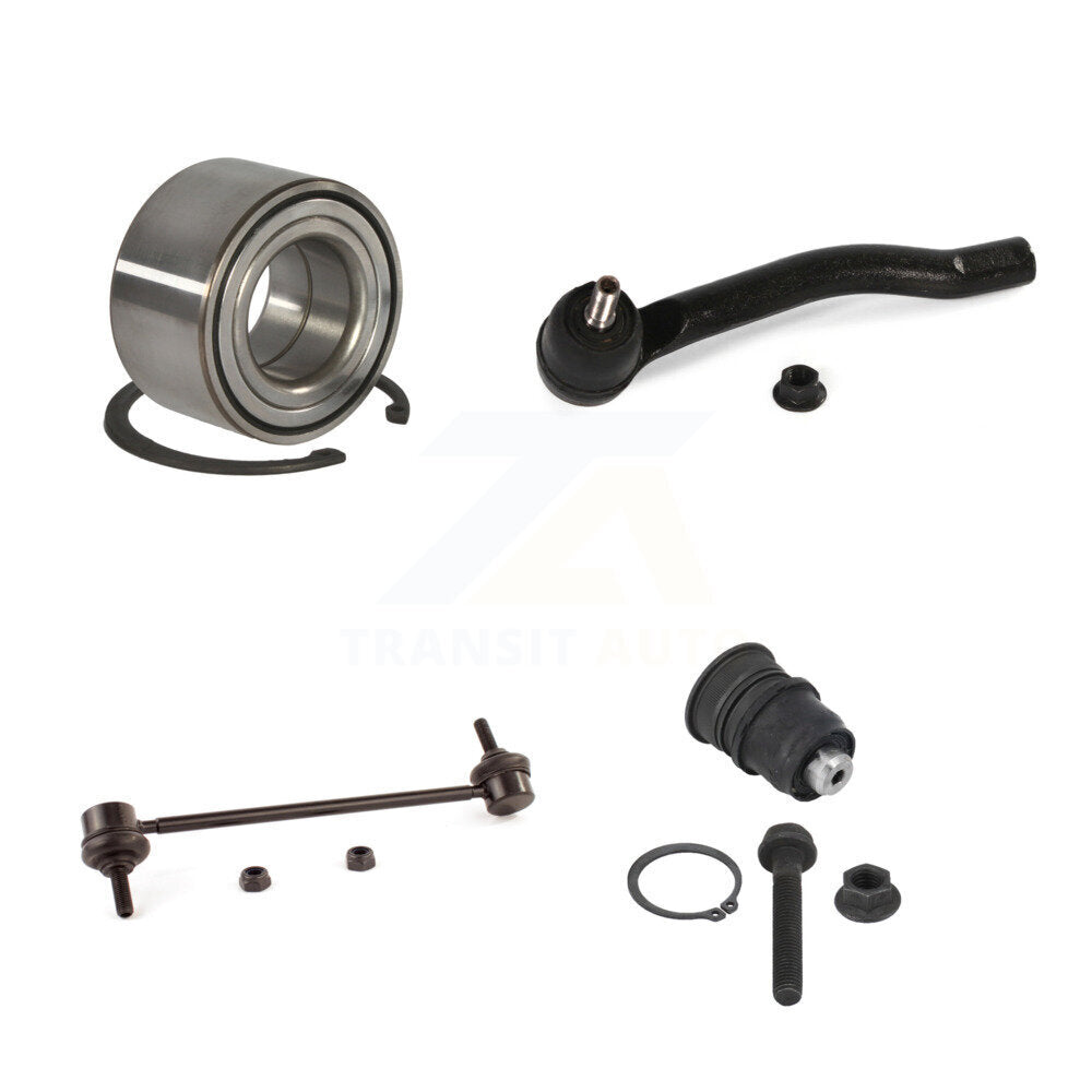 Bearing Link kit Lower Ball Joint Outer Tie Rod Front Left Kit For Nissan Kicks