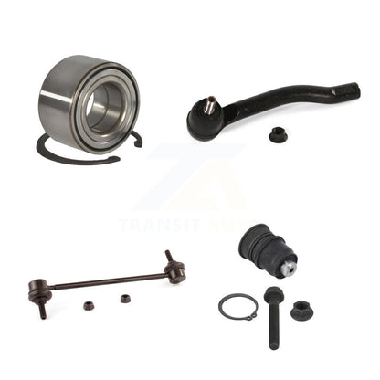 Bearing Link kit Lower Ball Joint Outer Tie Rod Front Left Kit For Nissan Kicks