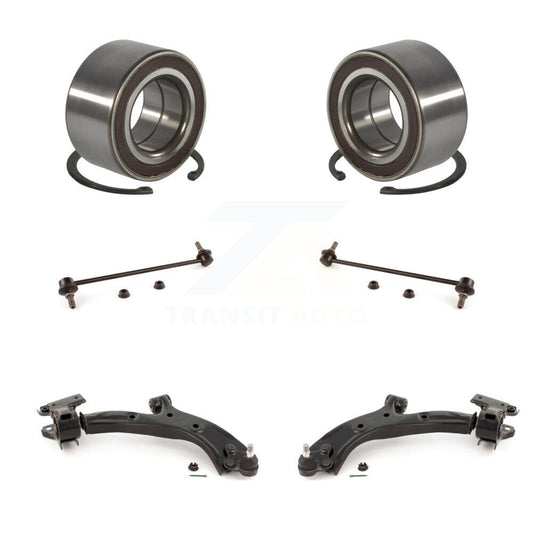Bearing Lower Control Arm w/ Ball Joint Link Front Kit For 2007-2011 Honda CR-V
