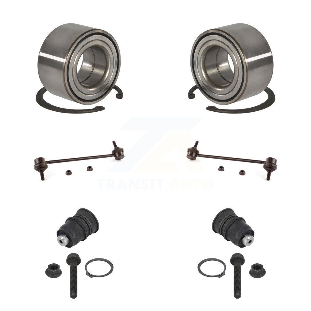 Wheel Bearing Lower Ball Joint Link Front Kit For Nissan Kicks Micra Versa Note