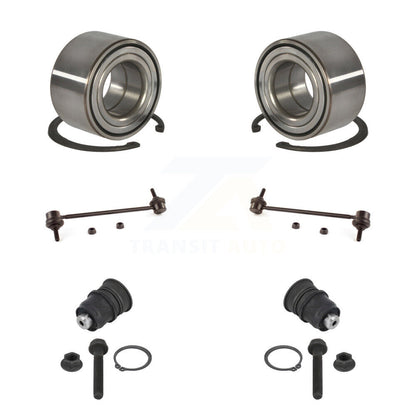 Wheel Bearing Lower Ball Joint Link Front Kit For Nissan Kicks Micra Versa Note