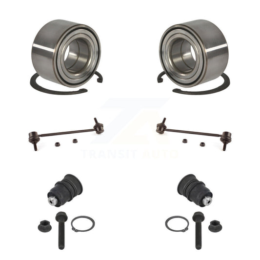 Wheel Bearing Lower Ball Joint Link Front Kit For Nissan Kicks Micra Versa Note