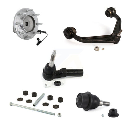 Front Right Hub Bearing Link kit Upper Control Arm Lower Ball Joint Outer Tie Rod Kit For