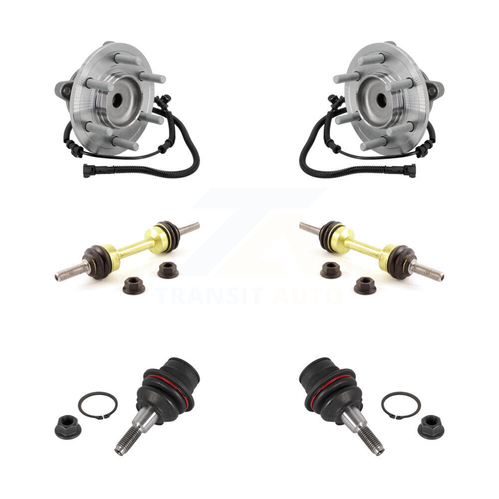 Bearing Lower Ball Joint & Sway Bar Link Front Kit For 2015-2017 Ford F-150 RWD