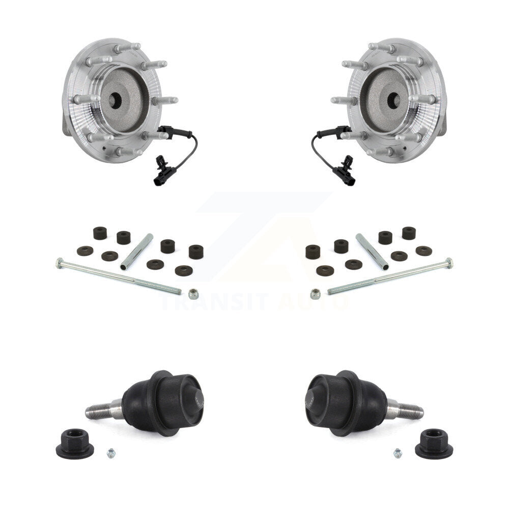 Bearing Lower Ball Joint & Link Front Kit For GMC Chevrolet Sierra 2500 HD 3500