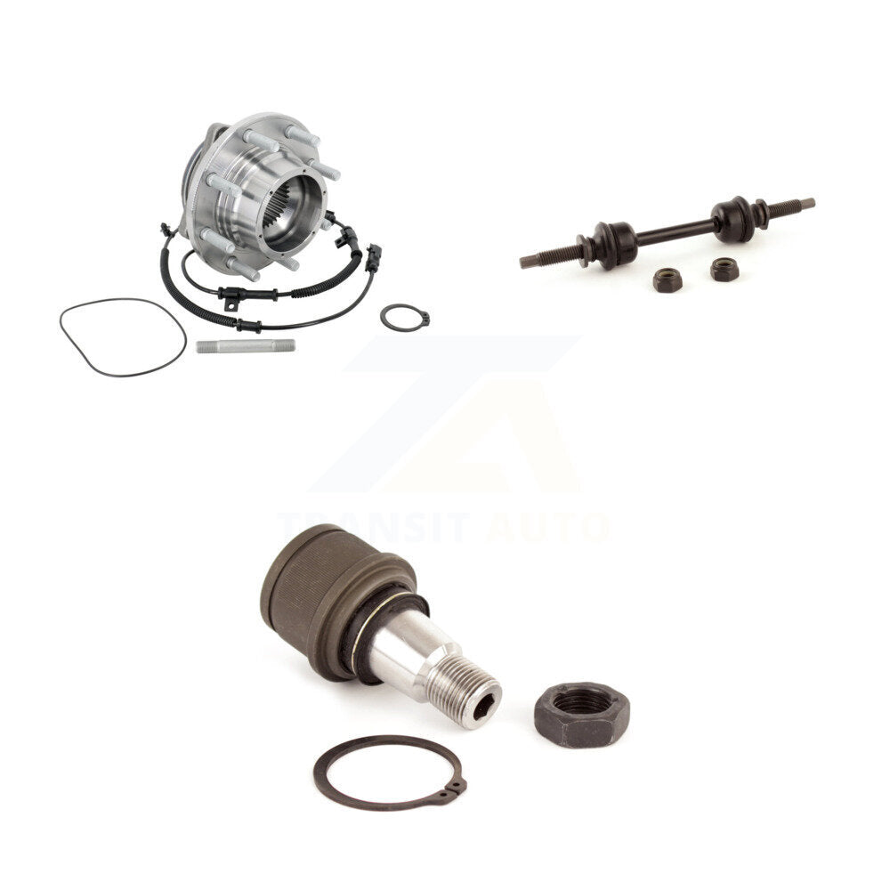 Hub Bearing Link kit And Lower Ball Joint Front Kit For Ford F-450 Super Duty