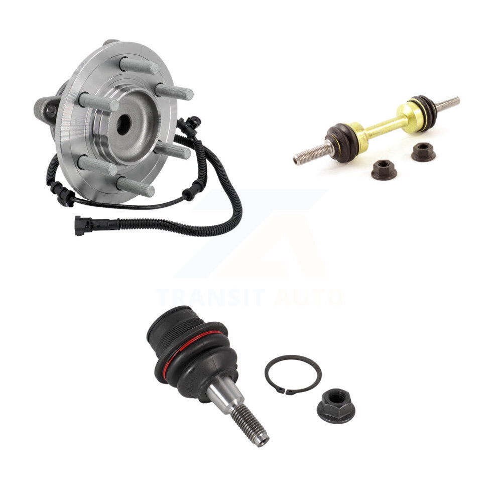 Hub Bearing Link kit And Lower Ball Joint Front Kit For 2015-2017 Ford F-150 RWD