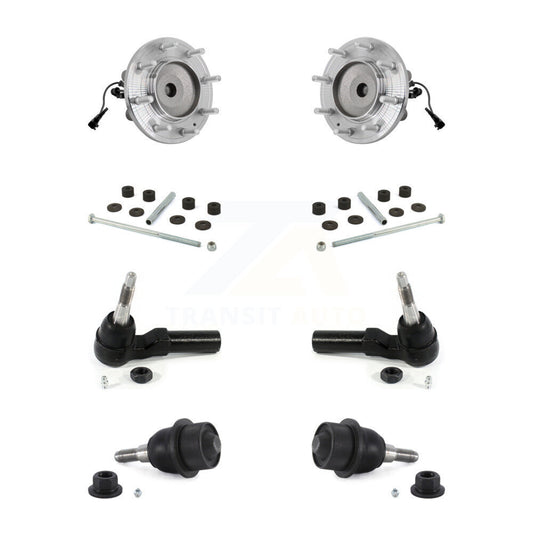 Bearing Lower Ball Joint Outer Tie Rod Link Front Kit For GMC Sierra 3500 HD RWD