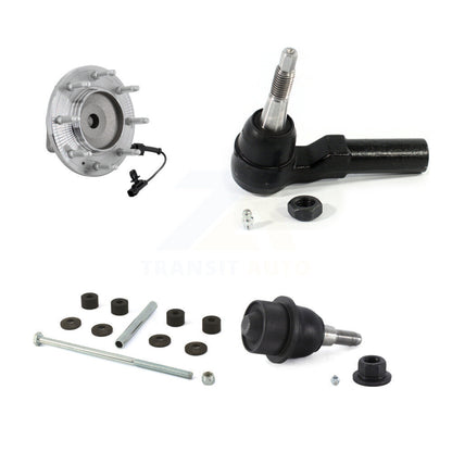 Hub Bearing Link kit Lower Ball Joint Outer Tie Rod Front Kit For GMC Chevrolet