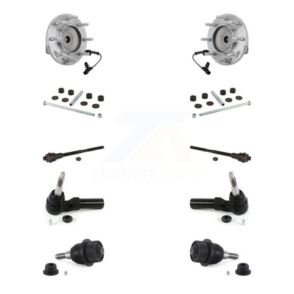 Bearing Lower Ball Joint Outer Inner Tie Rod Link Front Kit (10Pc) For GMC 2500