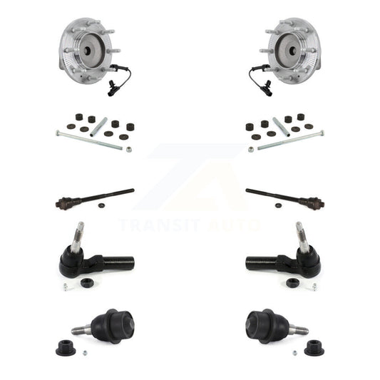 Bearing Lower Ball Joint Outer Inner Tie Rod Link Front Kit (10Pc) For GMC 2500