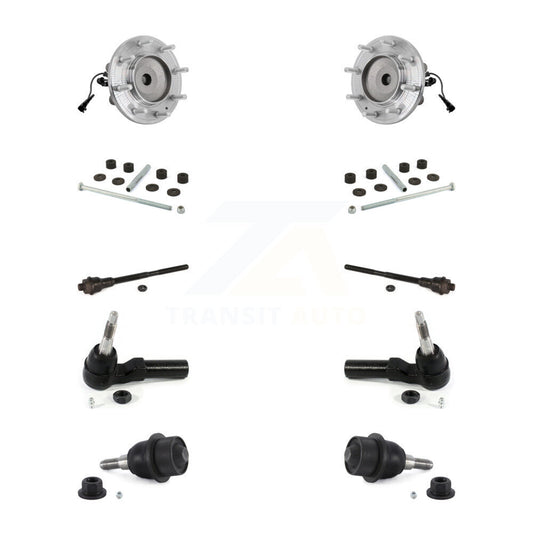 Bearing Lower Ball Joint Outer Inner Tie Rod Link Front Kit (10Pc) For GMC 3500