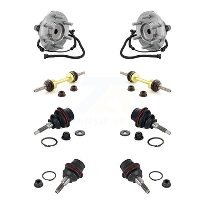 Bearing Upper Lower Ball Joint Sway Bar Stabilizer Link Front Kit For Ford F-150