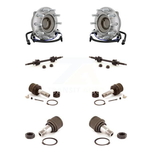 Bearing Upper Lower Ball Joint Sway Bar Link Front Kit For Ford F-450 Super Duty