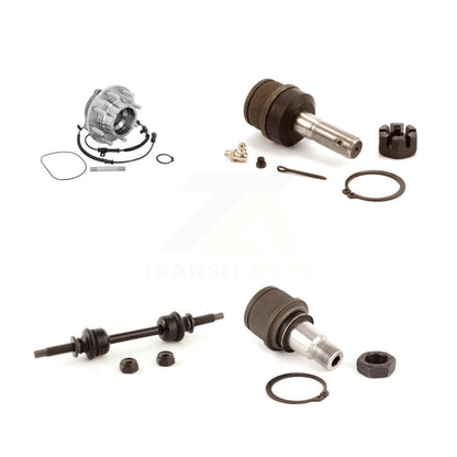 Hub Bearing Link kit Upper Lower Ball Joint Front Kit For Ford F-450 Super Duty