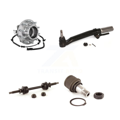 Hub Bearing Link kit Lower Ball Joint And Outer Tie Rod End Front Left Kit For