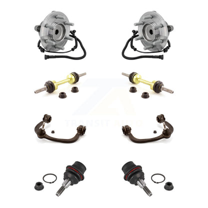 Bearing Lower Ball Joint Upper Control Arm & Link Front Kit (8Pc) For Ford F-150