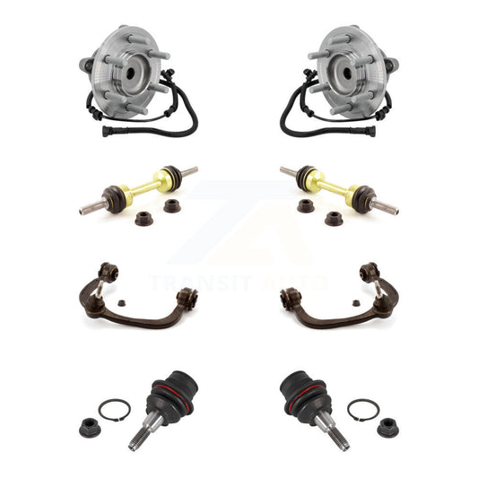 Bearing Lower Ball Joint Upper Control Arm & Link Front Kit (8Pc) For Ford F-150
