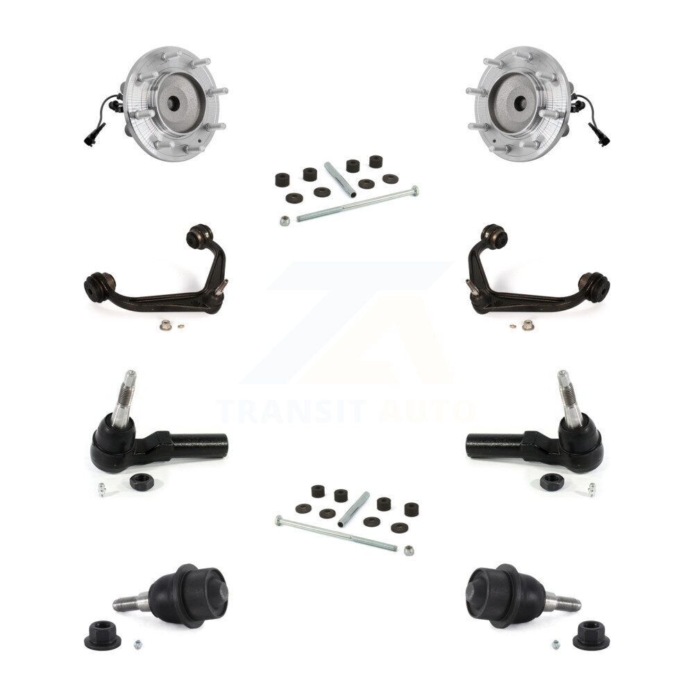Bearing Upper Control Arm Lower Ball Joint Outer Tie Rod Link Front Kit For GMC