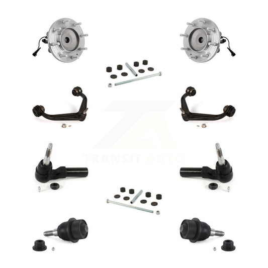 Bearing Upper Control Arm Lower Ball Joint Outer Tie Rod Link Front Kit For GMC