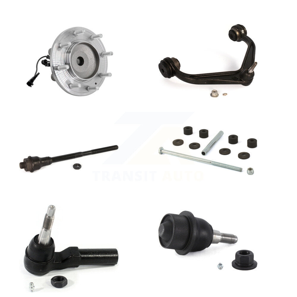 Hub Bearing Link kit Upper Crontrol Arm Lower Ball Joint Outer Inner Tie Rod Front Kit For