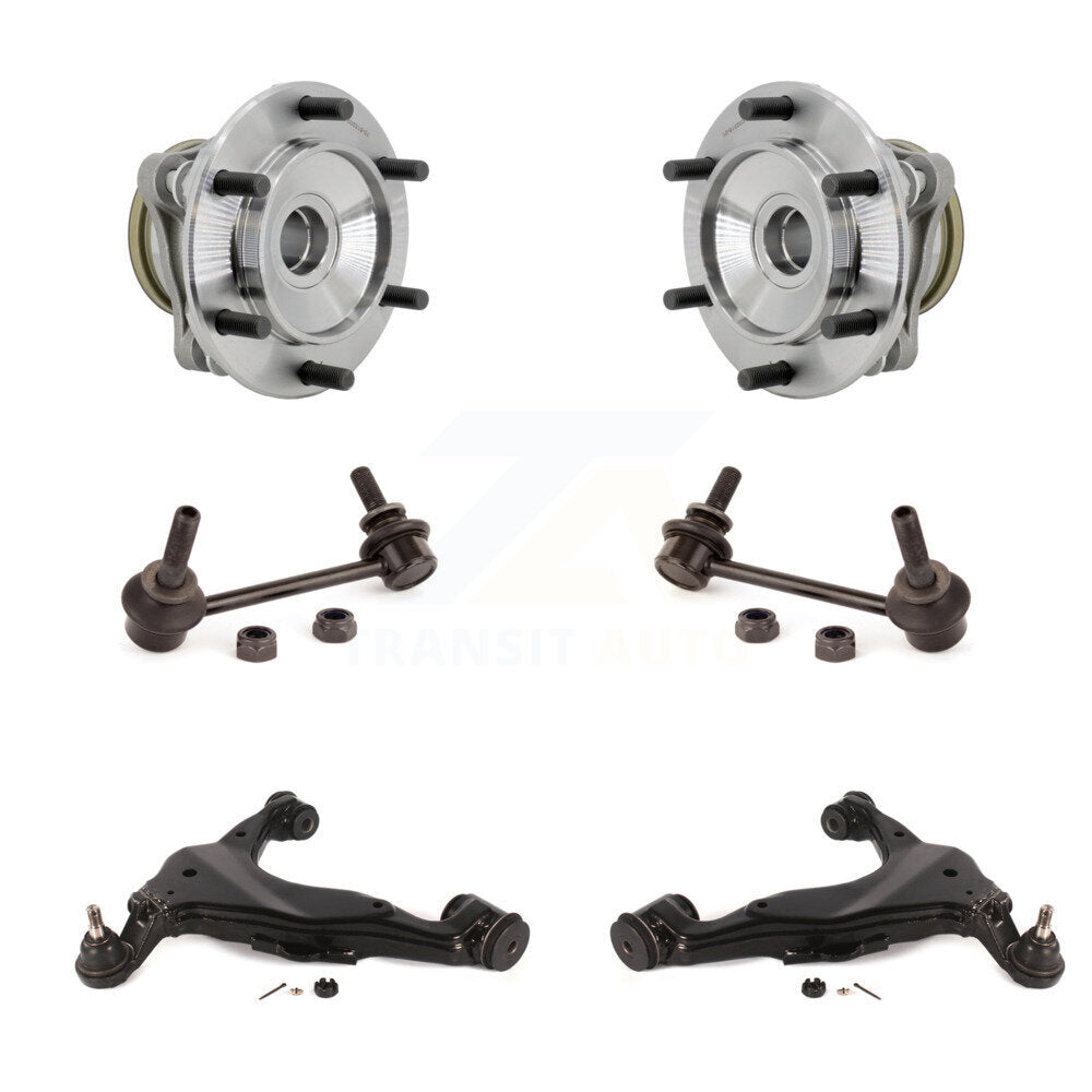 Bearing Lower Control Arm Link Front Kit (6Pc) For Toyota 4Runner FJ Cruiser RWD